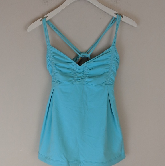 lululemon athletica Tops - Lululemon | Blue Yoga Tank [Tops]